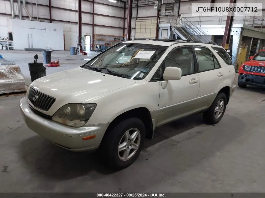 JT6HF10U8X0007712 1999 Lexus Rx 300