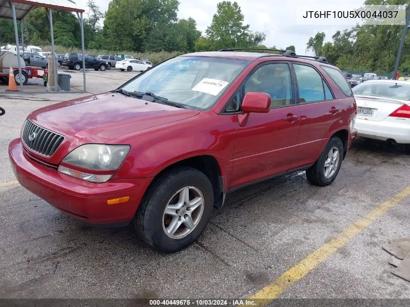 1999 Lexus Rx 300 VIN: JT6HF10U5X0044037 Lot: 40449675