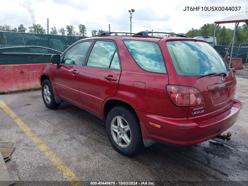 1999 Lexus Rx 300 VIN: JT6HF10U5X0044037 Lot: 40449675