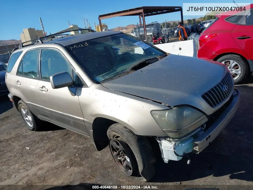 1999 Lexus Rx 300 VIN: JT6HF10U7X0047084 Lot: 40646108