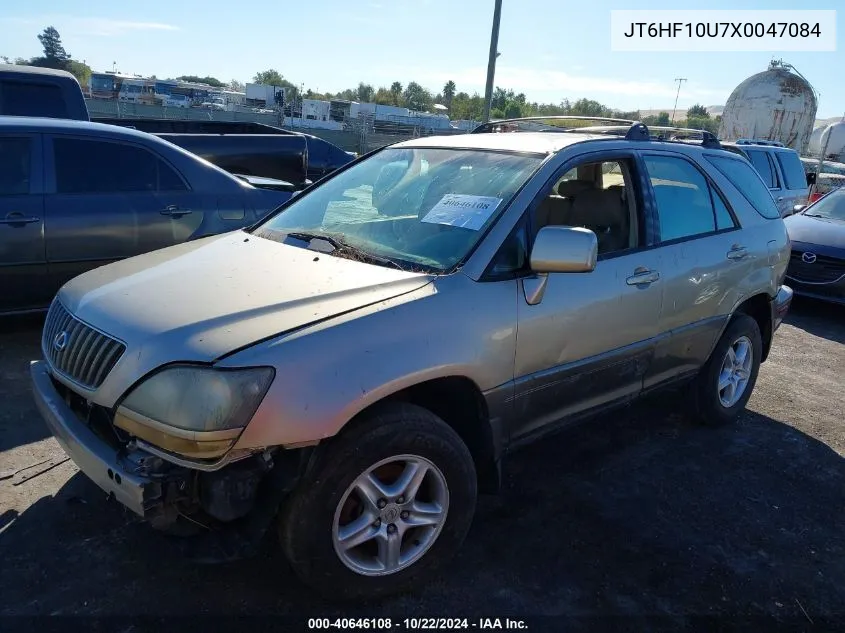 1999 Lexus Rx 300 VIN: JT6HF10U7X0047084 Lot: 40646108