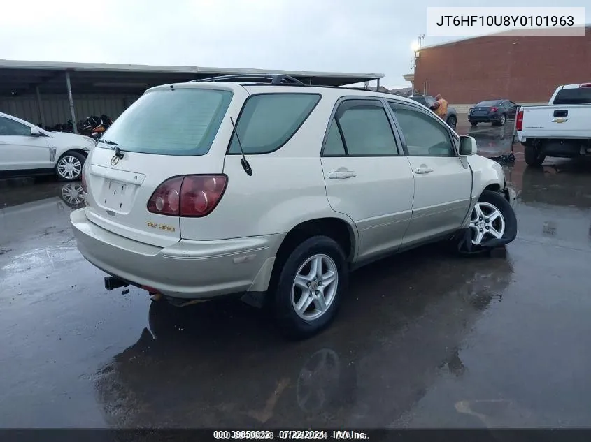 JT6HF10U8Y0101963 2000 Lexus Rx 300