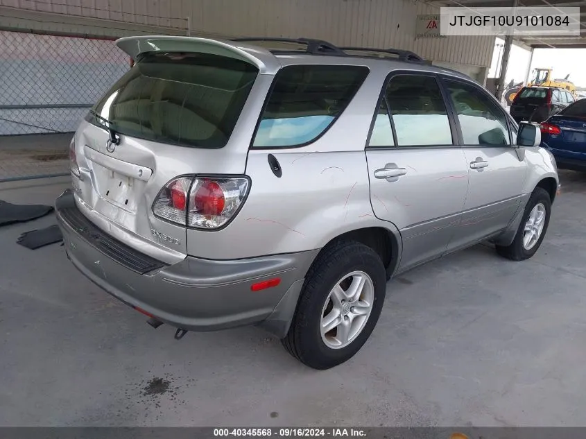 2001 Lexus Rx 300 VIN: JTJGF10U9101084 Lot: 40345568