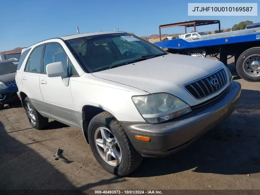 2001 Lexus Rx 300 VIN: JTJHF10U010169587 Lot: 40493573