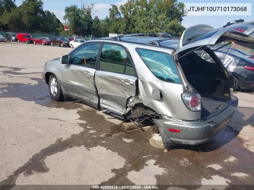 2001 Lexus Rx 300 VIN: JTJHF10U710173068 Lot: 40532235