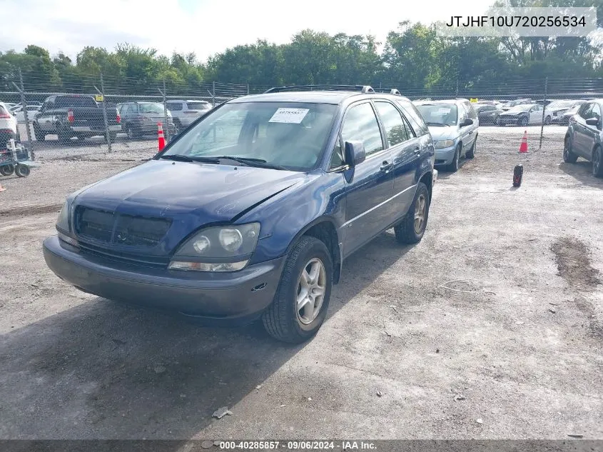 2002 Lexus Rx 300 300 VIN: JTJHF10U720256534 Lot: 40285857