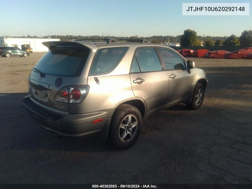 JTJHF10U620292148 2002 Lexus Rx 300