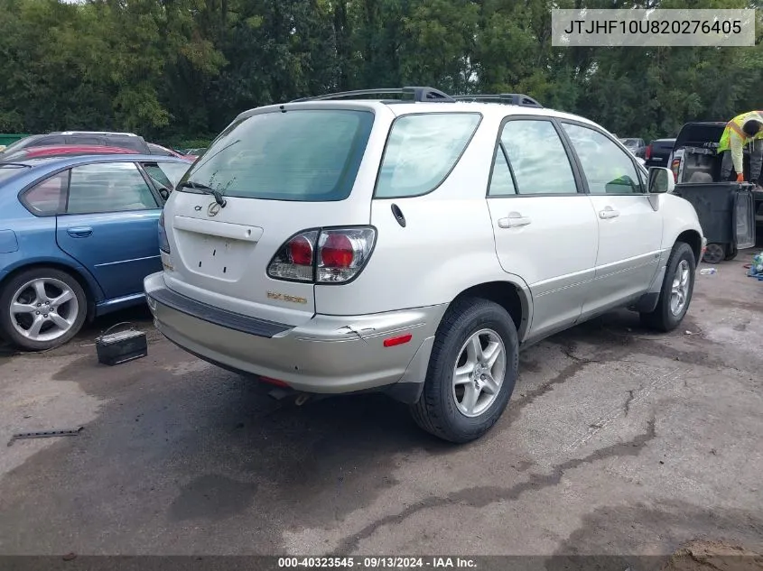 JTJHF10U820276405 2002 Lexus Rx 300