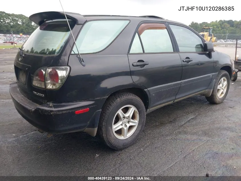 JTJHF10U120286385 2002 Lexus Rx 300