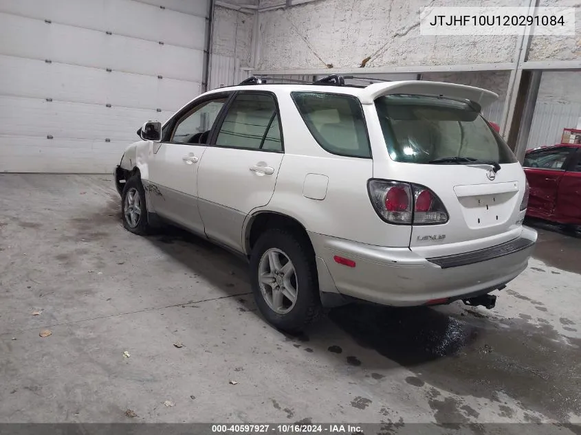 2002 Lexus Rx 300 VIN: JTJHF10U120291084 Lot: 40597927