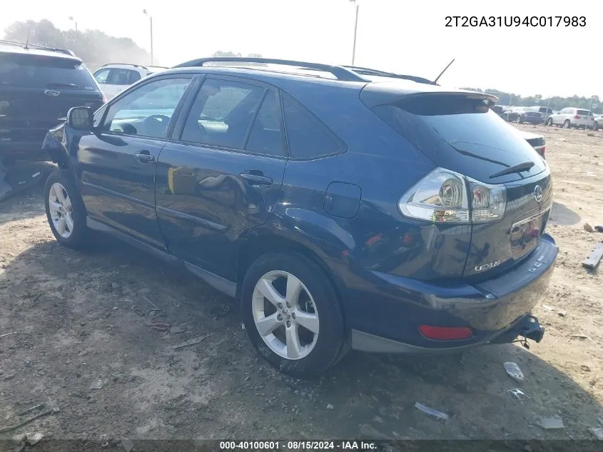 2T2GA31U94C017983 2004 Lexus Rx 330