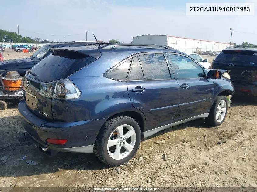 2T2GA31U94C017983 2004 Lexus Rx 330