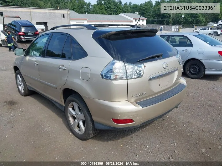 2T2HA31U54C033361 2004 Lexus Rx 330