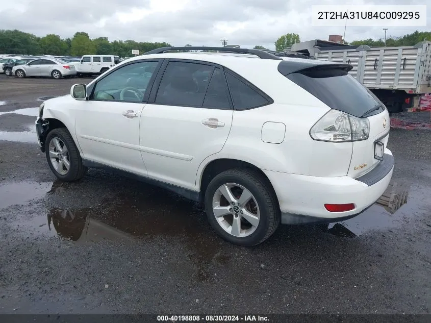 2004 Lexus Rx 330 VIN: 2T2HA31U84C009295 Lot: 40198808