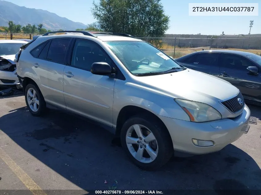 2004 Lexus Rx 330 VIN: 2T2HA31U44C037787 Lot: 40275678