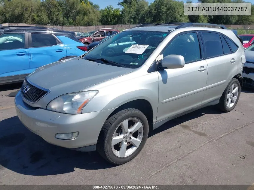 2004 Lexus Rx 330 VIN: 2T2HA31U44C037787 Lot: 40275678