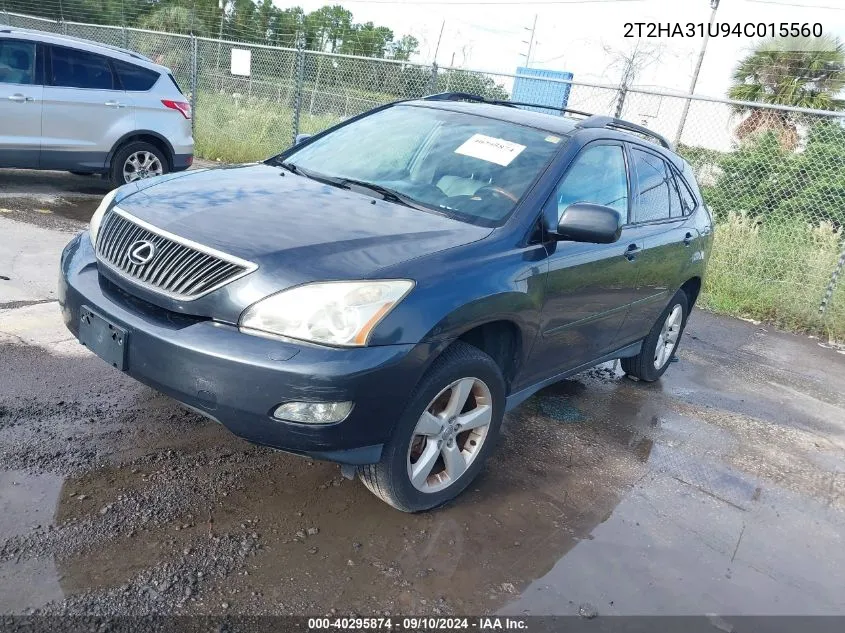 2004 Lexus Rx 330 VIN: 2T2HA31U94C015560 Lot: 40295874