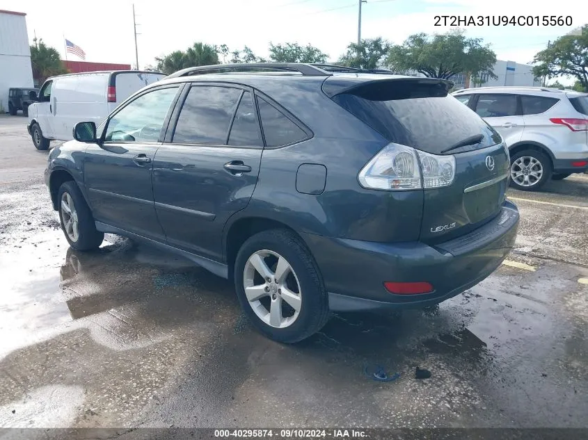 2004 Lexus Rx 330 VIN: 2T2HA31U94C015560 Lot: 40295874