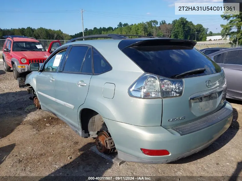 2T2HA31U54C011361 2004 Lexus Rx 330