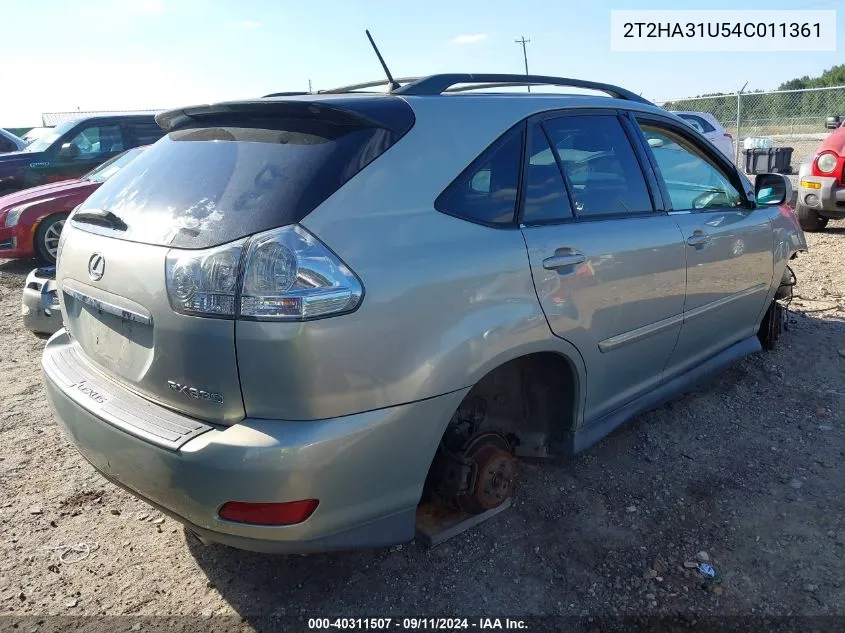 2T2HA31U54C011361 2004 Lexus Rx 330