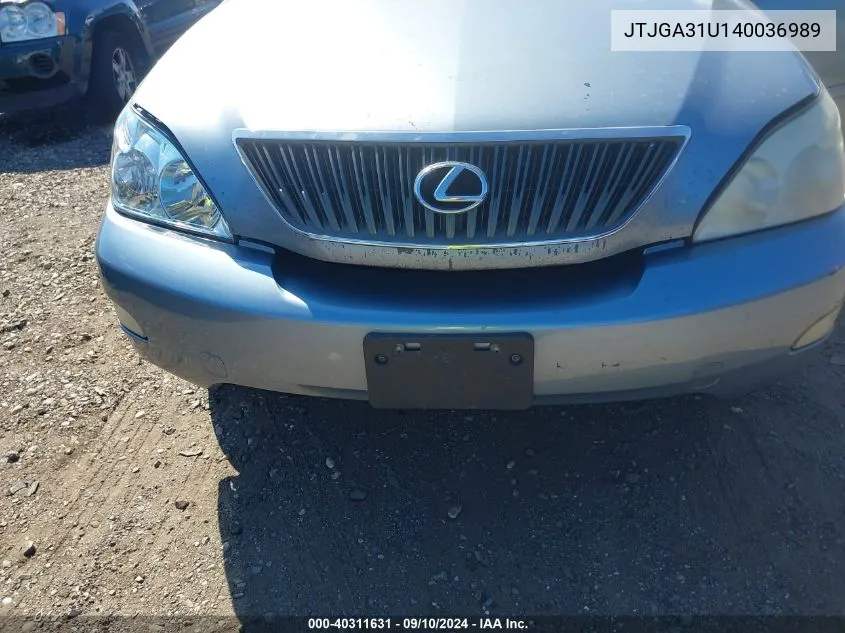 JTJGA31U140036989 2004 Lexus Rx 330