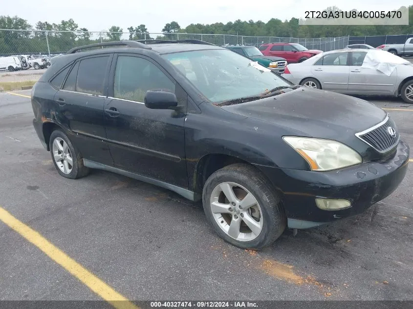 2004 Lexus Rx 330 VIN: 2T2GA31U84C005470 Lot: 40327474