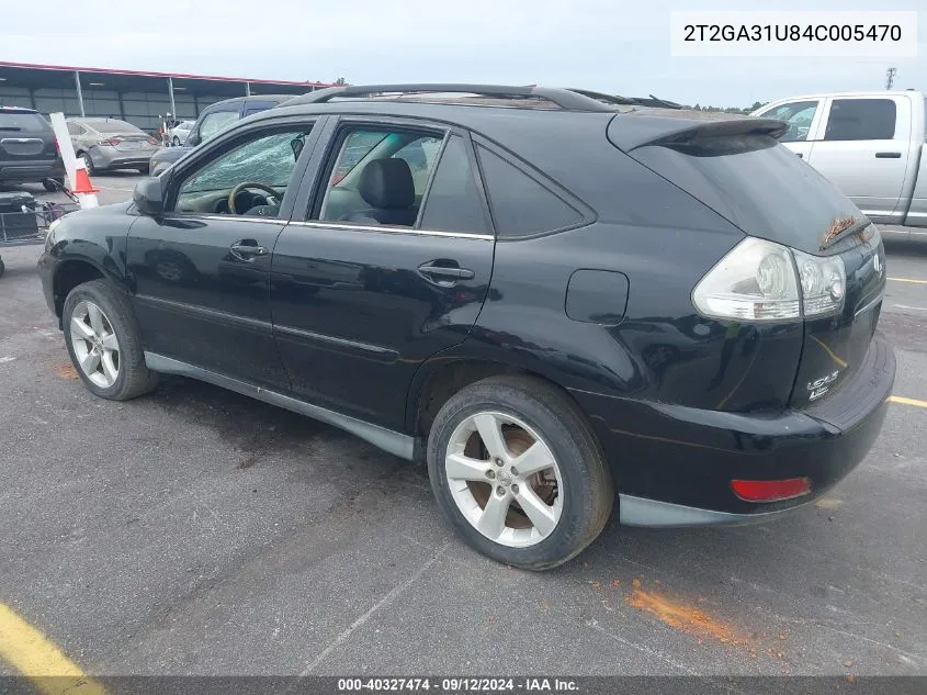 2004 Lexus Rx 330 VIN: 2T2GA31U84C005470 Lot: 40327474