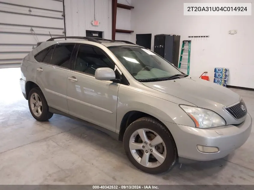 2T2GA31U04C014924 2004 Lexus Rx 330