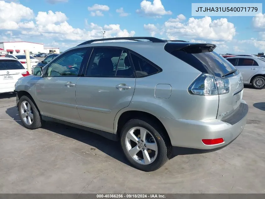 JTJHA31U540071779 2004 Lexus Rx 330