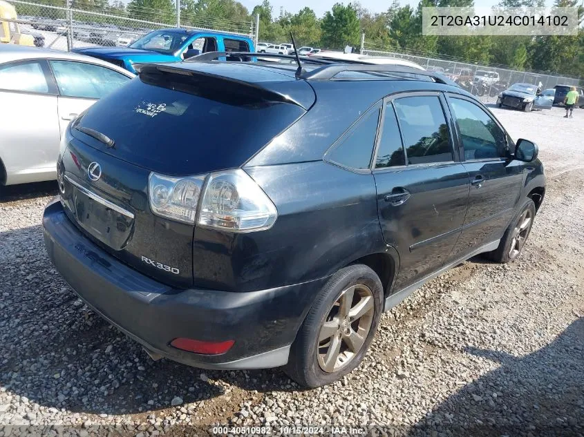 2T2GA31U24C014102 2004 Lexus Rx 330