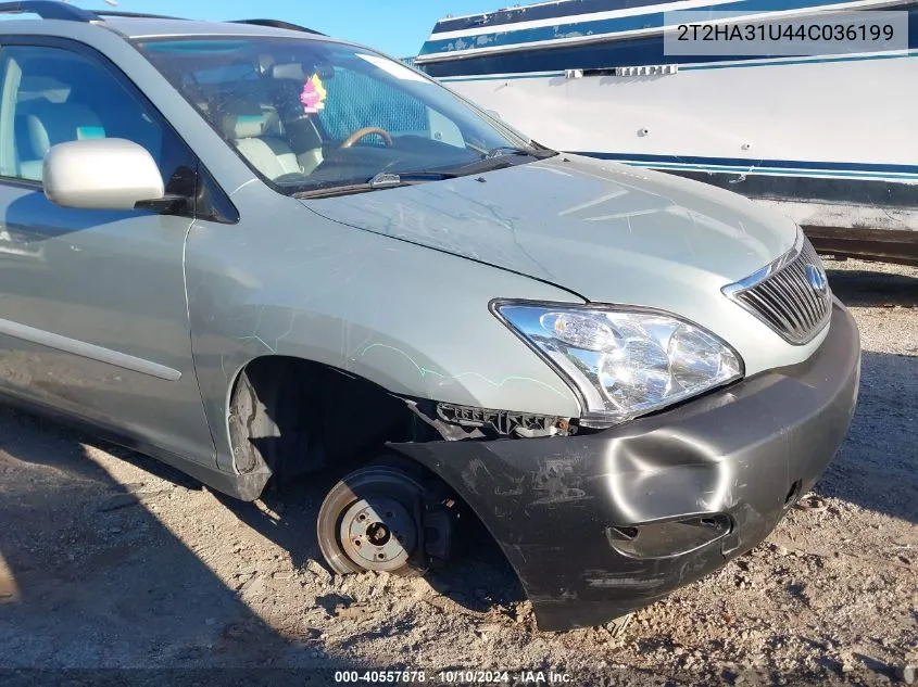 2004 Lexus Rx 330 VIN: 2T2HA31U44C036199 Lot: 40557878