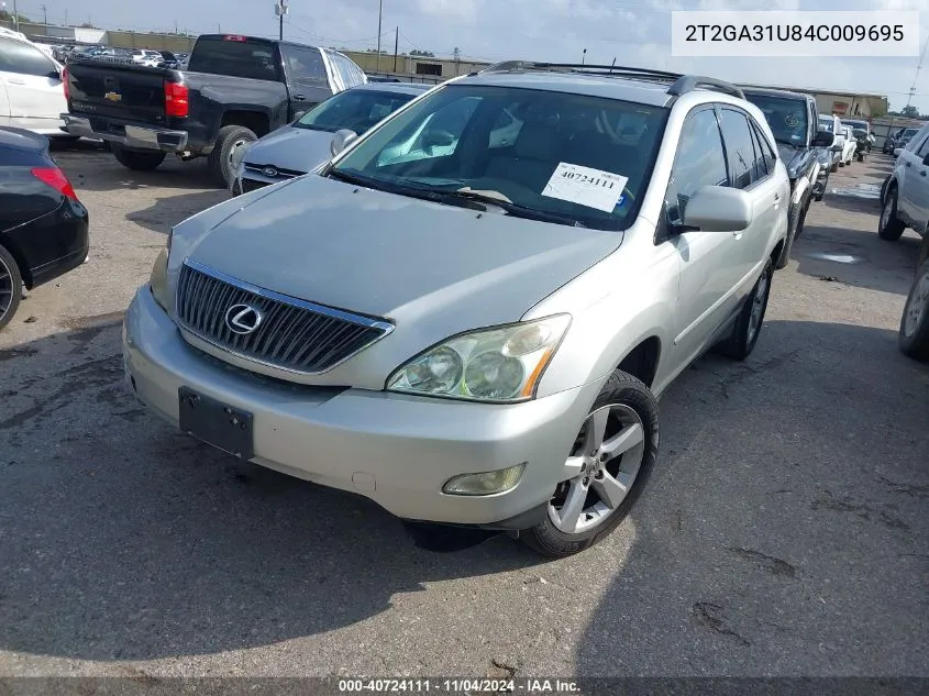 2004 Lexus Rx 330 VIN: 2T2GA31U84C009695 Lot: 40724111