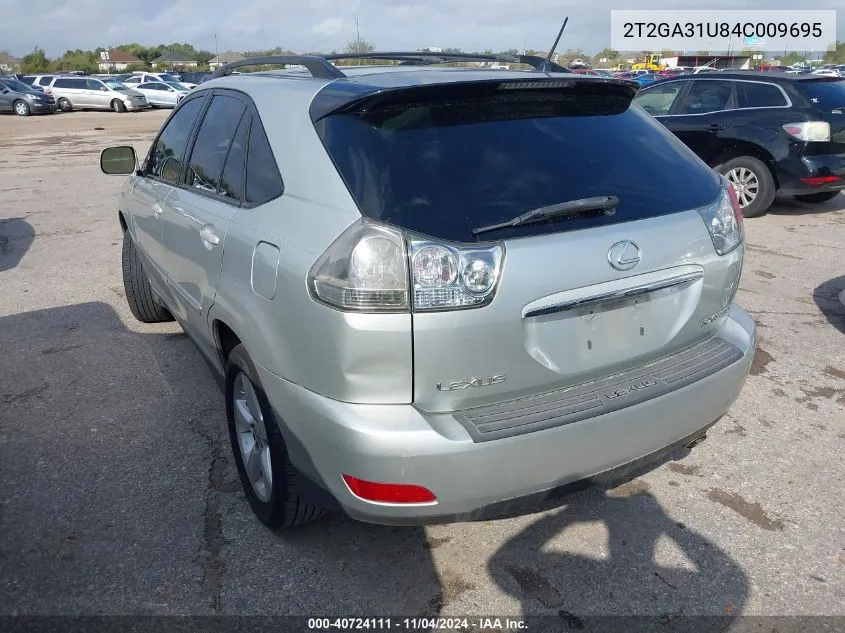 2004 Lexus Rx 330 VIN: 2T2GA31U84C009695 Lot: 40724111