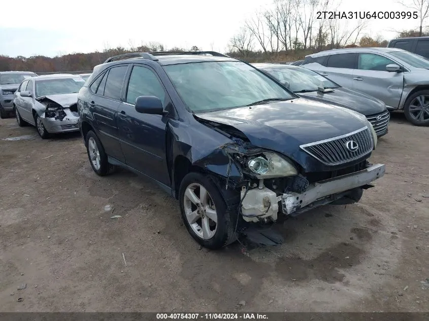 2004 Lexus Rx 330 VIN: 2T2HA31U64C003995 Lot: 40754307