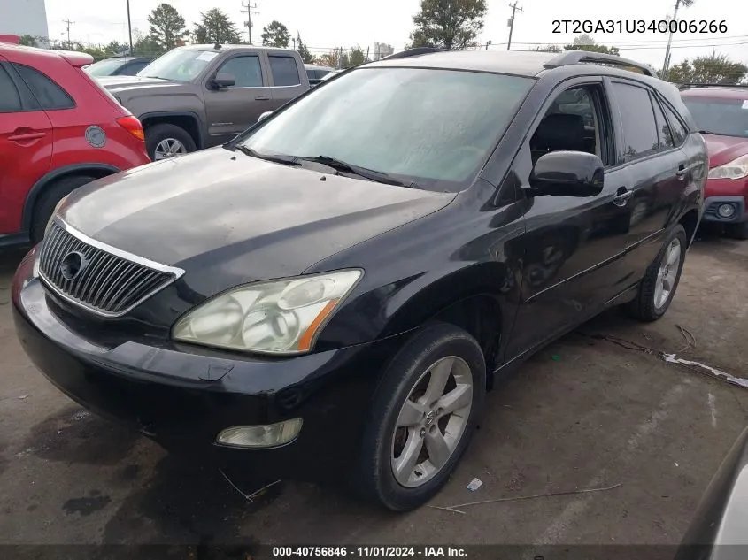 2004 Lexus Rx 330 VIN: 2T2GA31U34C006266 Lot: 40756846