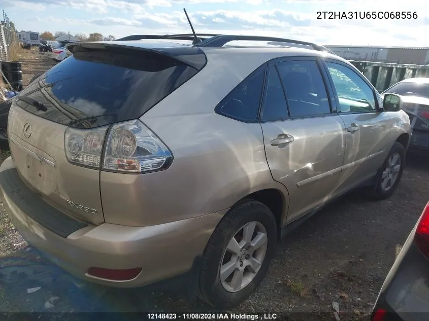 2005 Lexus Rx 330 VIN: 2T2HA31U65C068556 Lot: 12148423