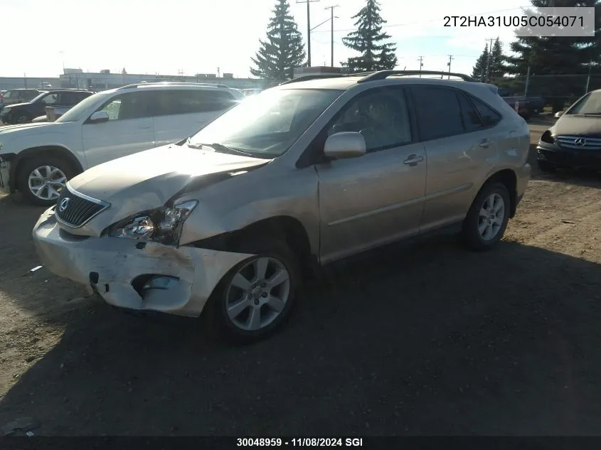 2005 Lexus Rx 330 VIN: 2T2HA31U05C054071 Lot: 30048959