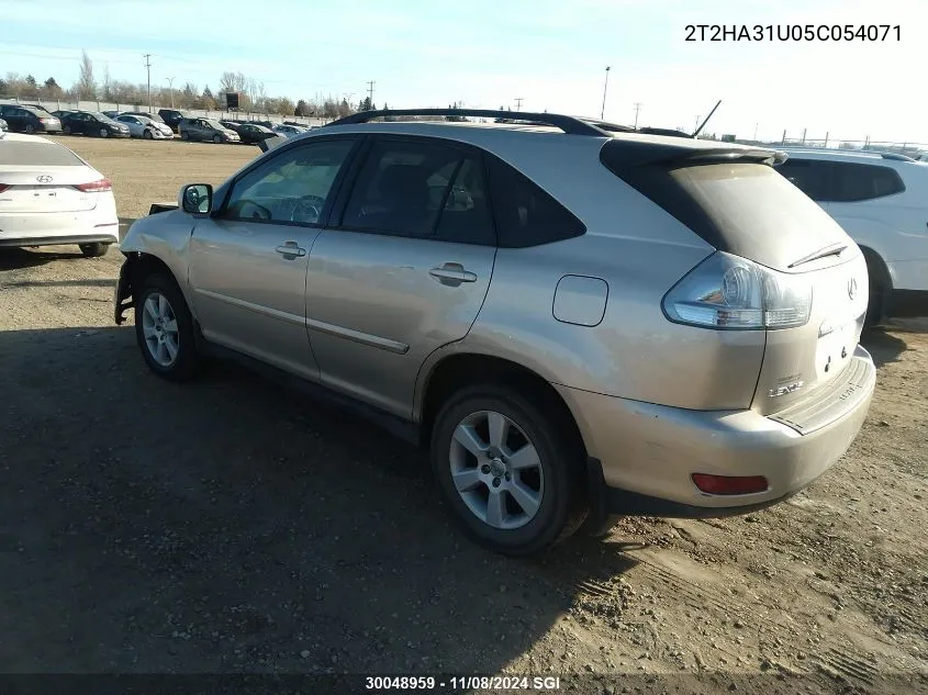 2005 Lexus Rx 330 VIN: 2T2HA31U05C054071 Lot: 30048959