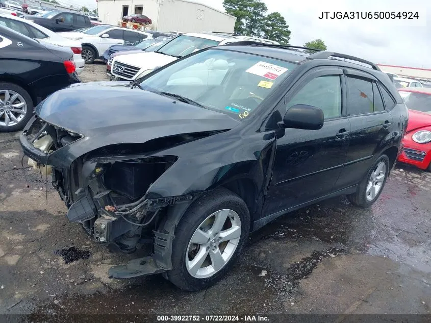 JTJGA31U650054924 2005 Lexus Rx 330