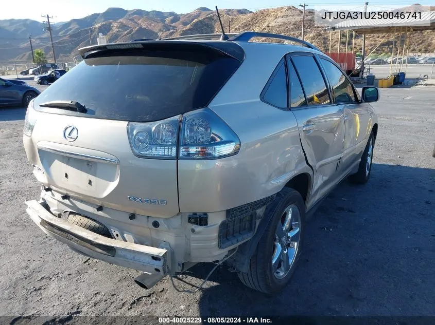 JTJGA31U250046741 2005 Lexus Rx 330