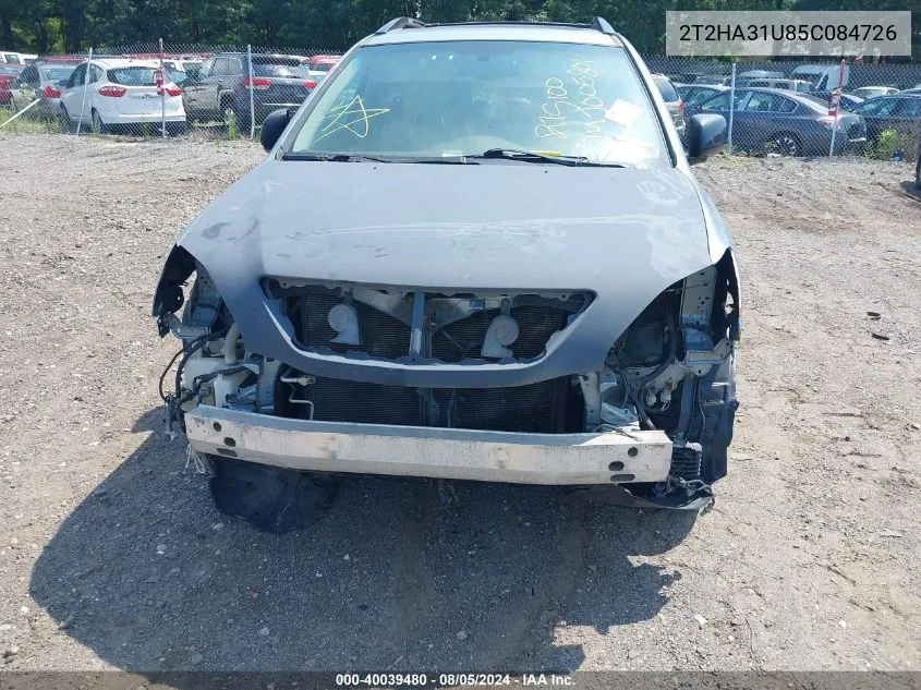 2T2HA31U85C084726 2005 Lexus Rx 330