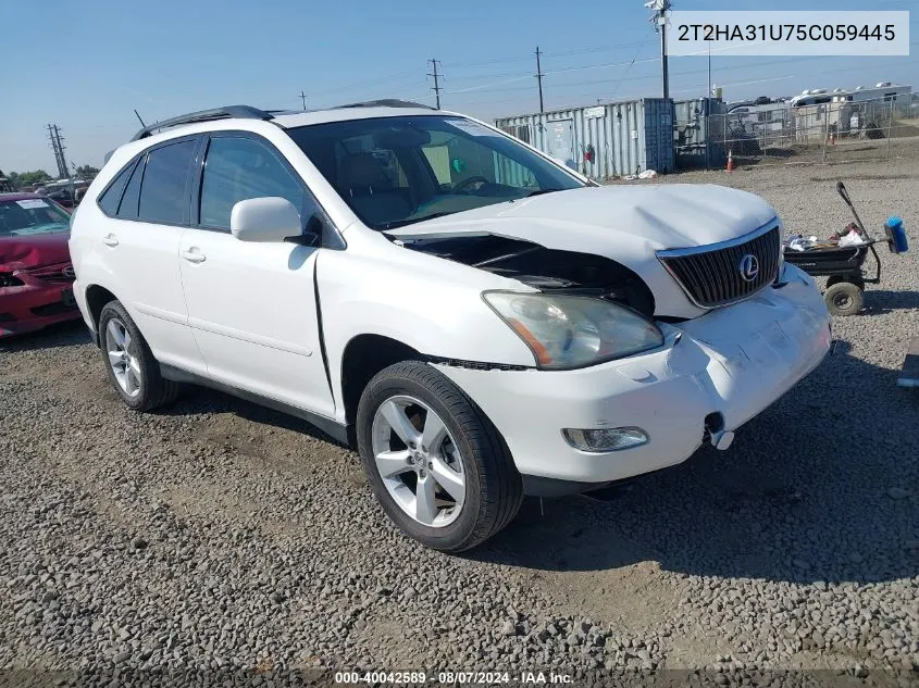 2T2HA31U75C059445 2005 Lexus Rx 330