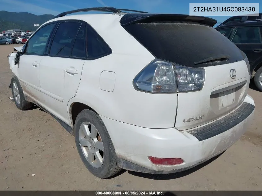 2T2HA31U45C083430 2005 Lexus Rx 330