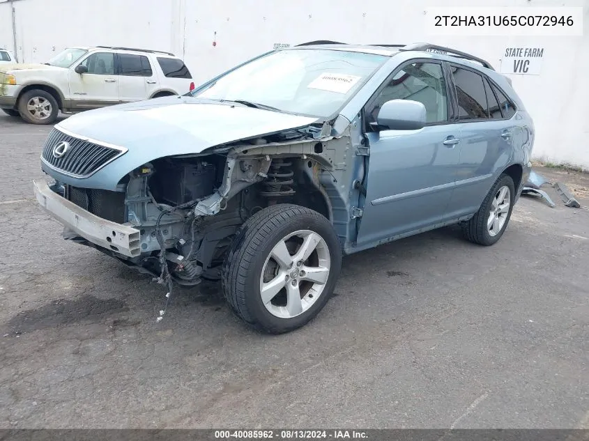 2T2HA31U65C072946 2005 Lexus Rx 330