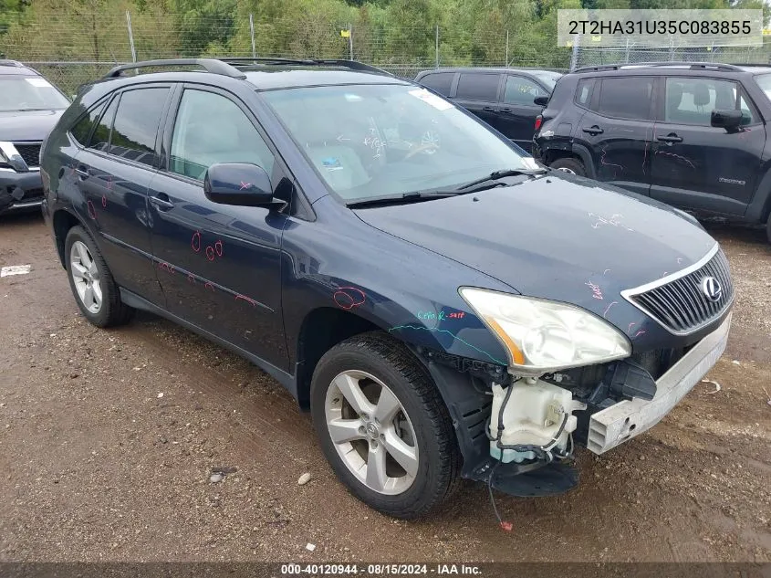 2005 Lexus Rx 330 VIN: 2T2HA31U35C083855 Lot: 40120944