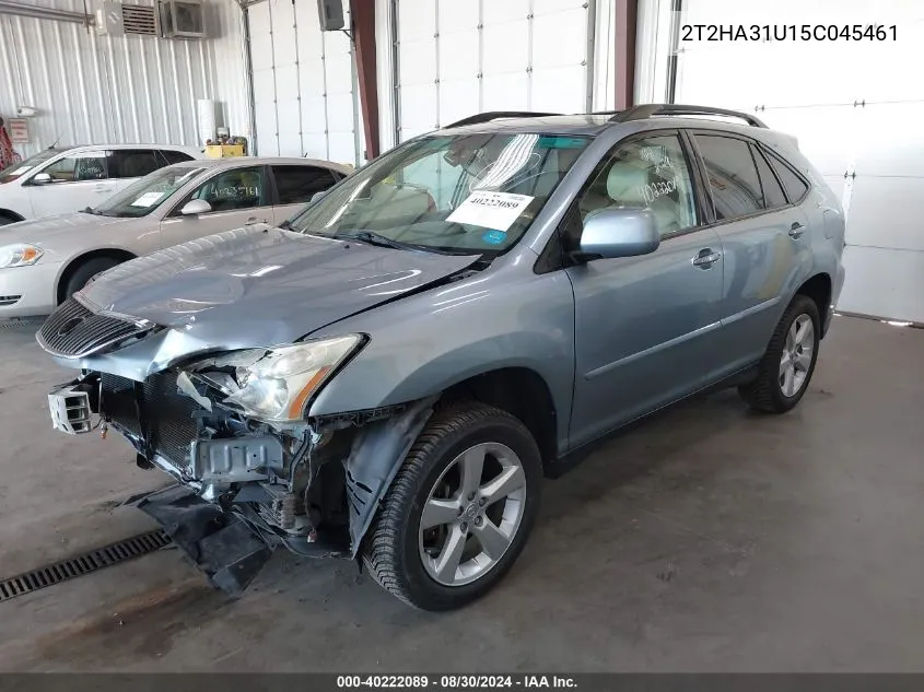 2T2HA31U15C045461 2005 Lexus Rx 330