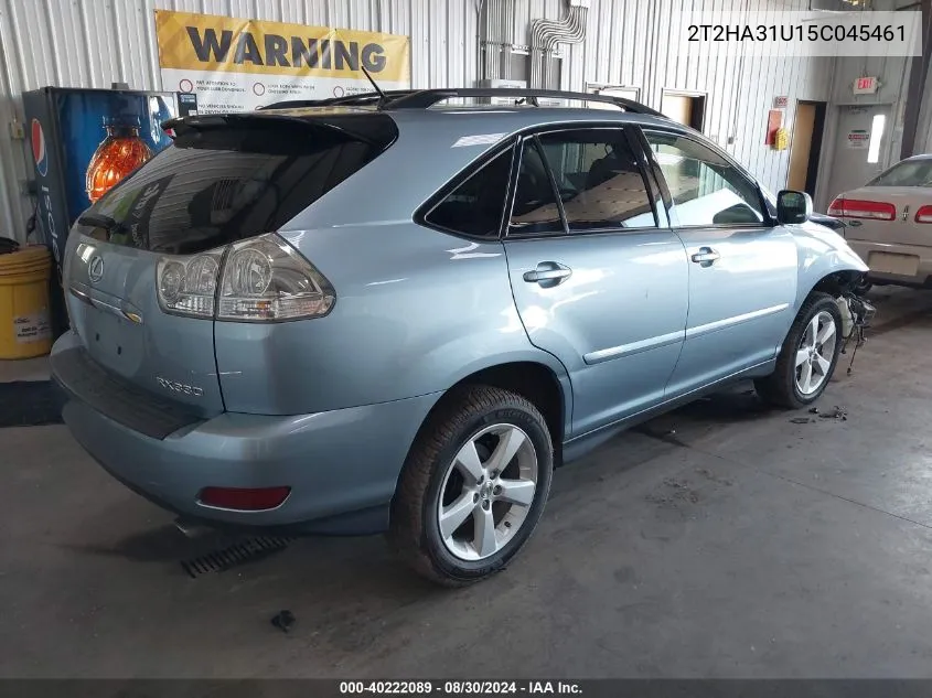 2T2HA31U15C045461 2005 Lexus Rx 330