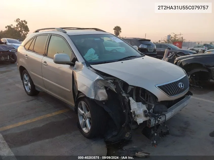 2005 Lexus Rx 330 VIN: 2T2HA31U55C079757 Lot: 40283575