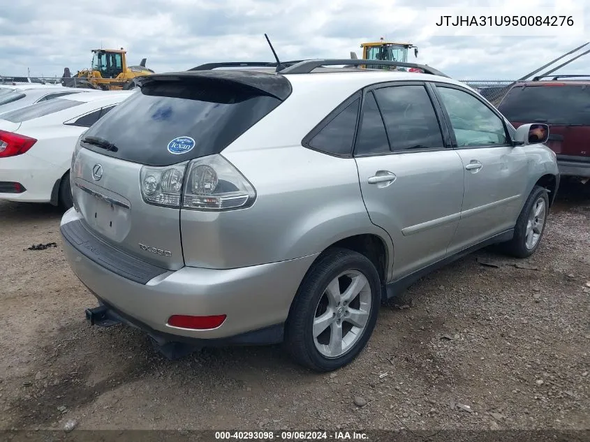 2005 Lexus Rx 330 VIN: JTJHA31U950084276 Lot: 40293098