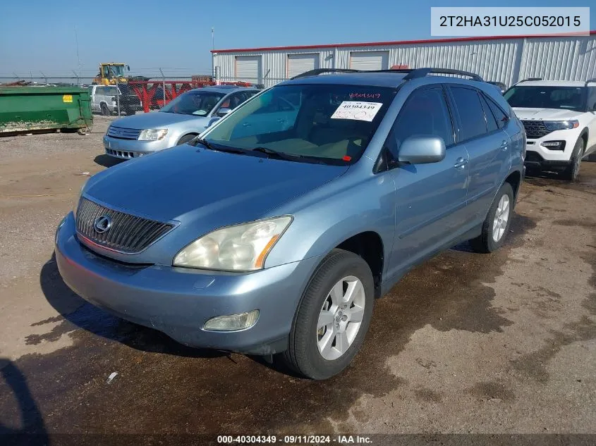 2005 Lexus Rx 330 VIN: 2T2HA31U25C052015 Lot: 40304349